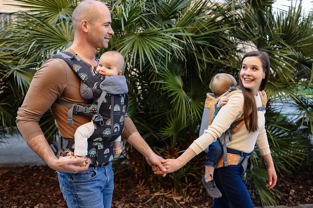 Beco 8 Babytrage Neugeborene ab Geburt bis Kleinkind - Hybrid Baby Trage mit verstellbarem Sitz - Ba