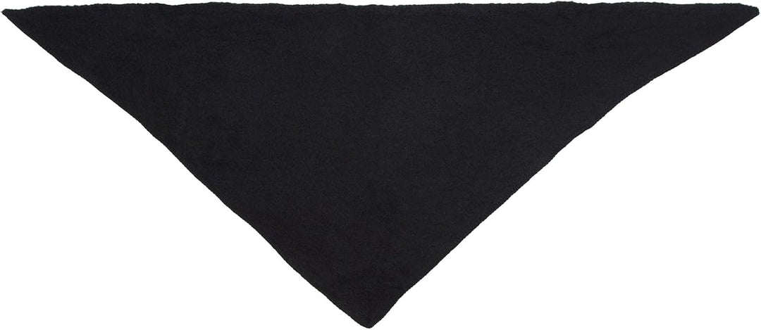 Faera XXL Dreieckstuch Bouclé elastisch weiches cozy Material Einheitsgrösse Schwarz, Einheitsgr