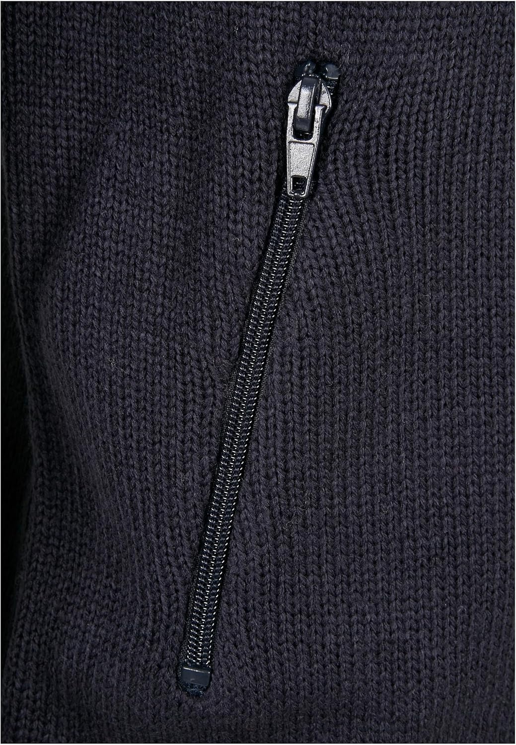 Brandit Herren Cardigan Norweger Strickjacke, Blau