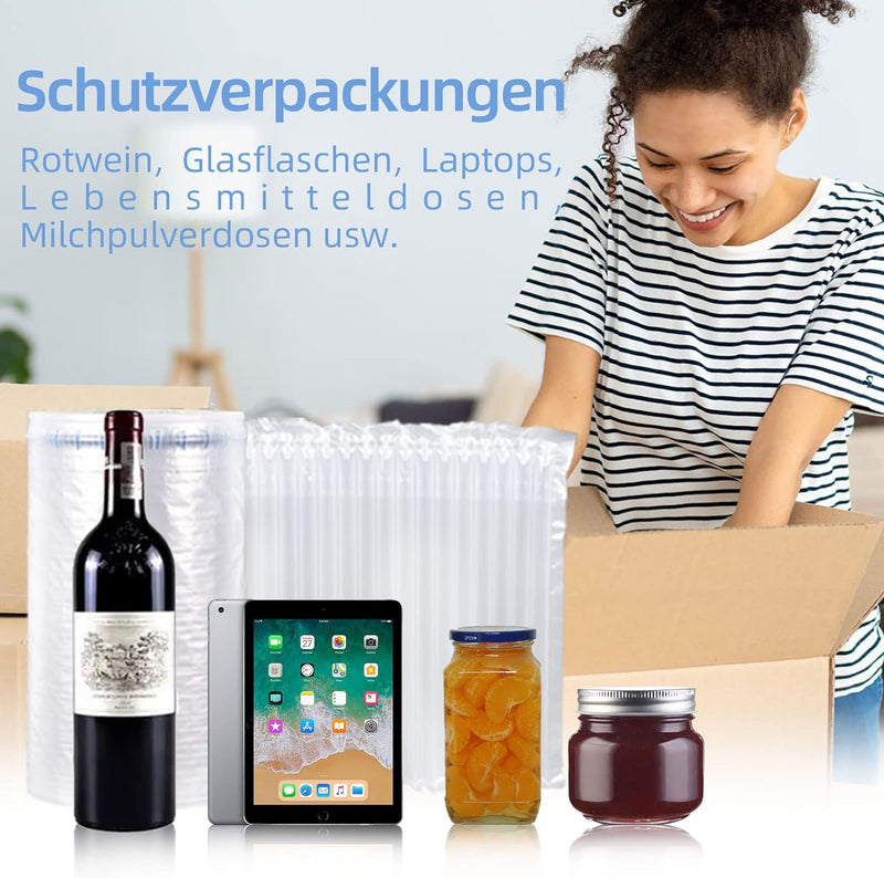 Conilly Rolle Verpackung Schutz Aufblasbare Taschen Luftpolster Luftpolsterfolie Luftsäule stossfest