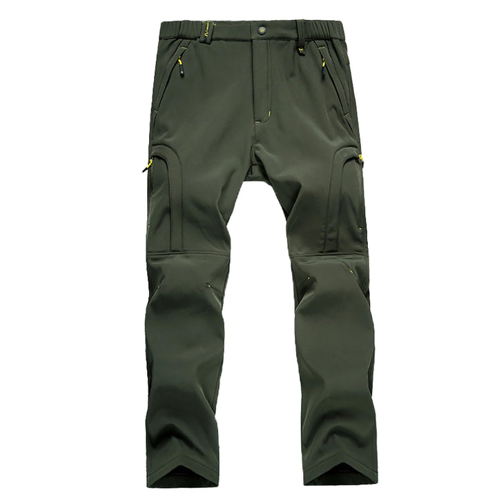 Softshell Hose Herren Outdoor, Thermohose Herren Winter Gefüttert, Outdoorhosen Very Grosse Grössen