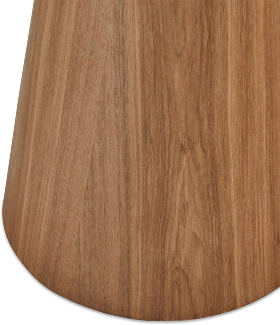 Furnhouse Ibbe Design Runder Natur Couchtisch Wohnzimmertisch ø45x50 cm Eichenoptik Design Skandinav