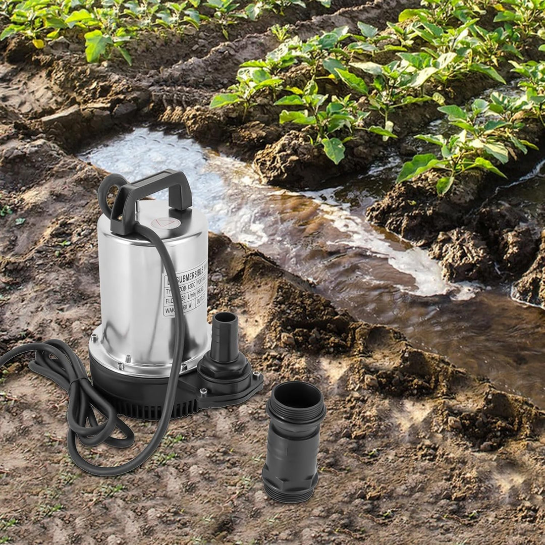Gleichstrom Tauchpumpe, Edelstahl Tauchpumpe, Hochdruck Gleichstrom Wasserpumpe, 12 V, 160 W, Geeign