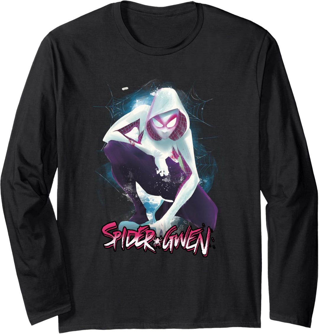 Marvel Spider-Gwen Web Langarmshirt