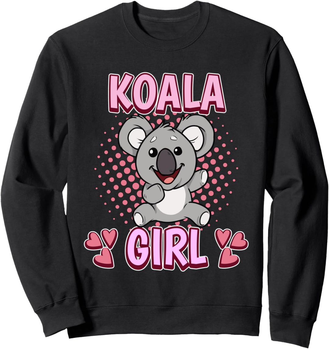 Damen Koala Girl Mädchen Koala Sweatshirt