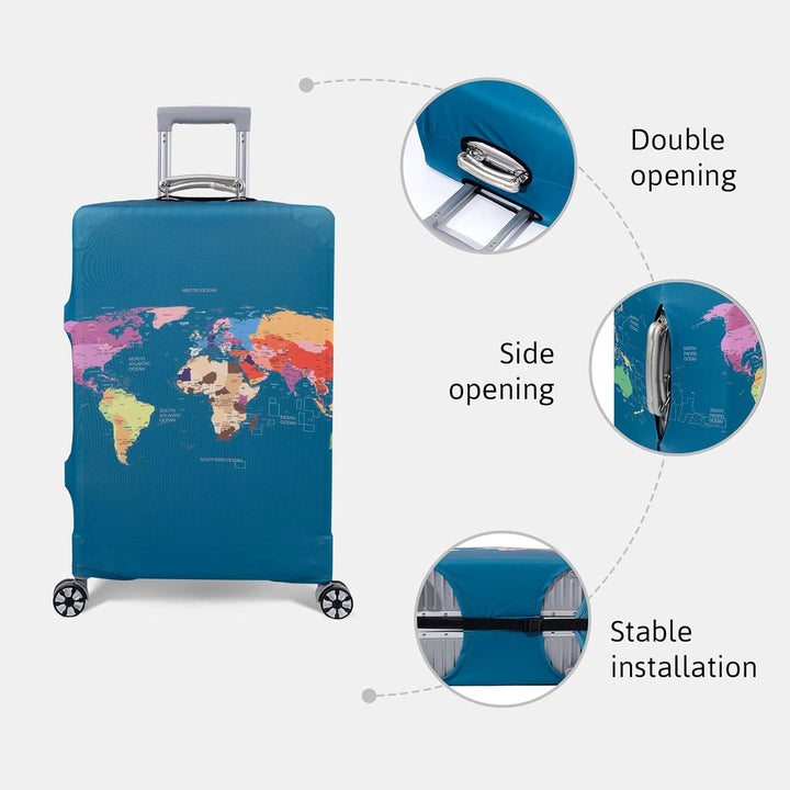 OrgaWise Kofferhülle Luggage Cover Gepäck Cover Gepäckabdeckung for Travel Luggage Schutzhülle Koffe