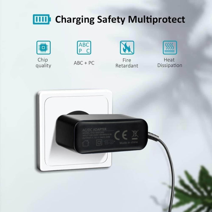ENJOY-UNIQUE Adapter Ladegerät Netzteil Kabel kompatibel mit Panasonic Haartrimmer Rasierer ER2302,