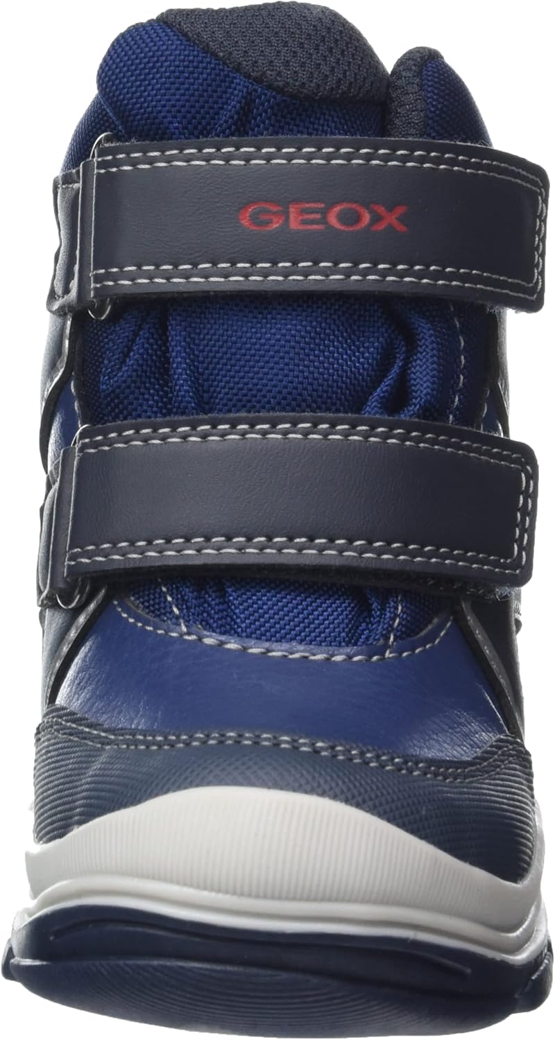 Geox Jungen B Flanfil Boy B ABX Stiefeletten 21 EU Navy Blue, 21 EU Navy Blue