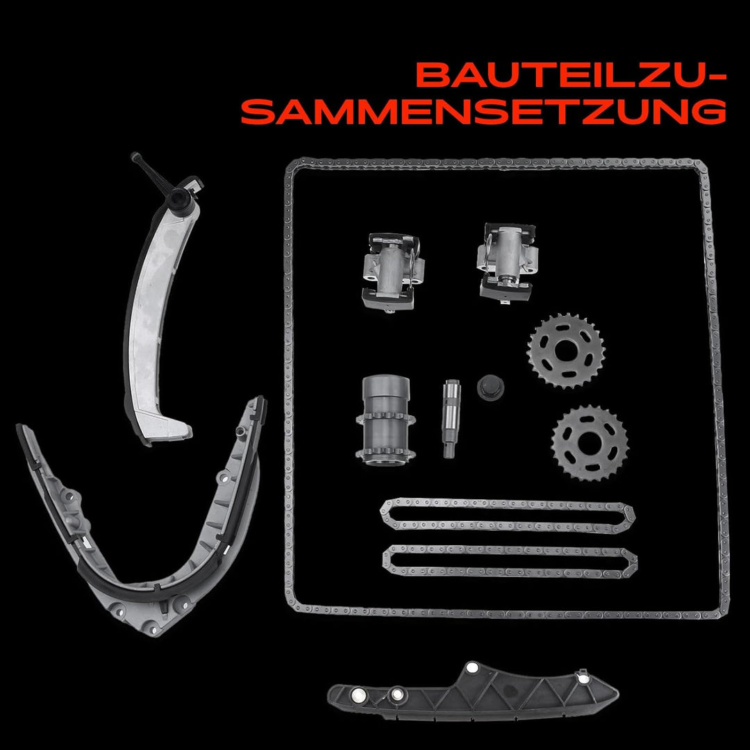 Steuerkettensatz für 5er E39 535 540 7er E38 735 740 8er E31 840 X5 E53 Rang e Rove r III LM 1996-20