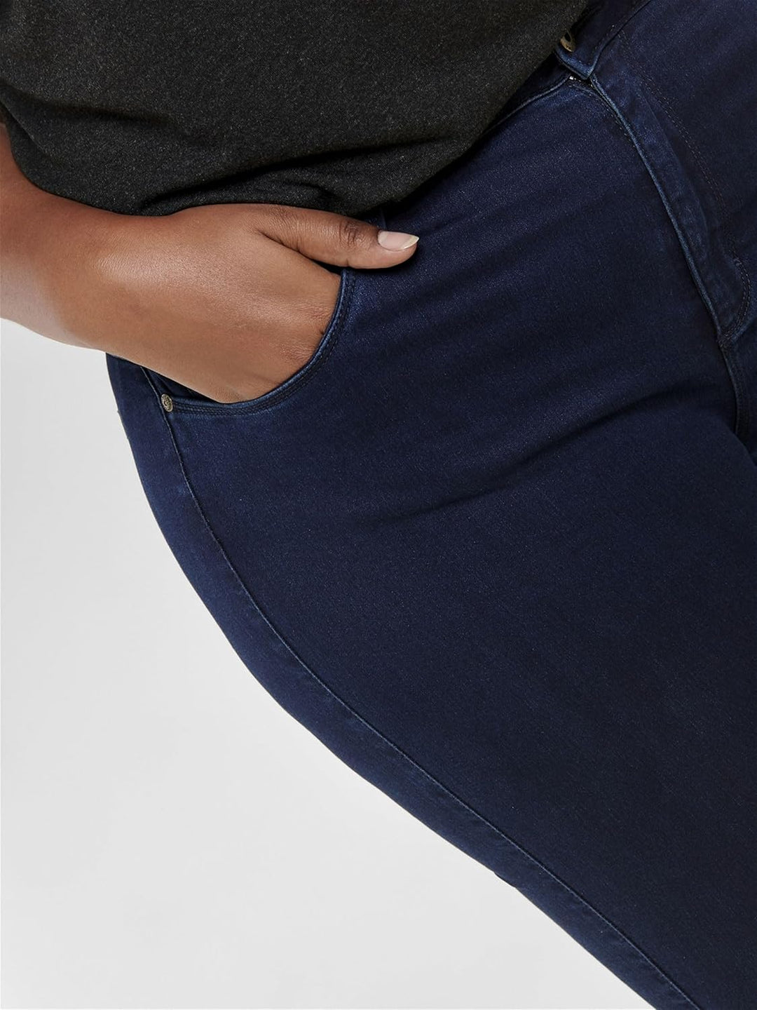 ONLY Damen Skinny-fit-Jeans 44W / 30L Blau (Dark Blue Denim Dark Blue Denim), 44W / 30L Blau (Dark B