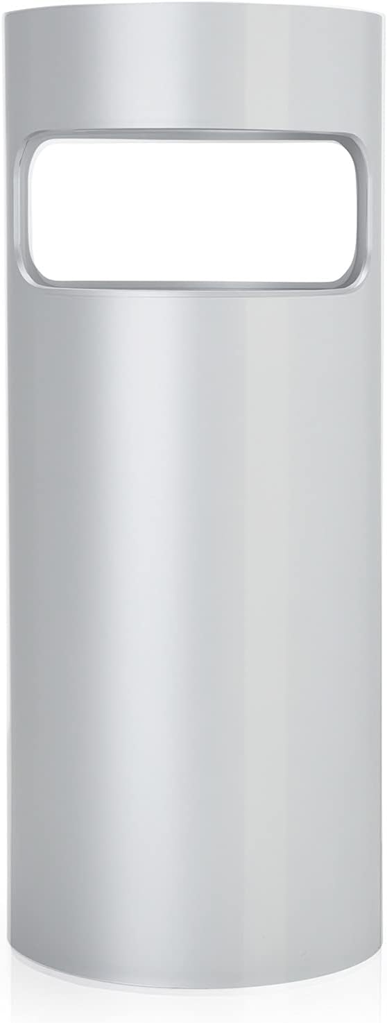 Kartell Schirmständer, Plastik, silber, 25 x 60 cm, Silber