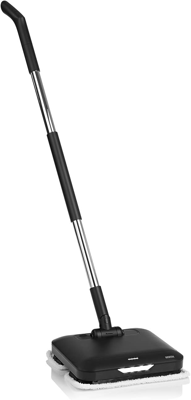 N8WERK Bodenwischer mit Vibrationsfunktion in der Midnight Black Edition | LED-Beleuchtung & 2 Mikro