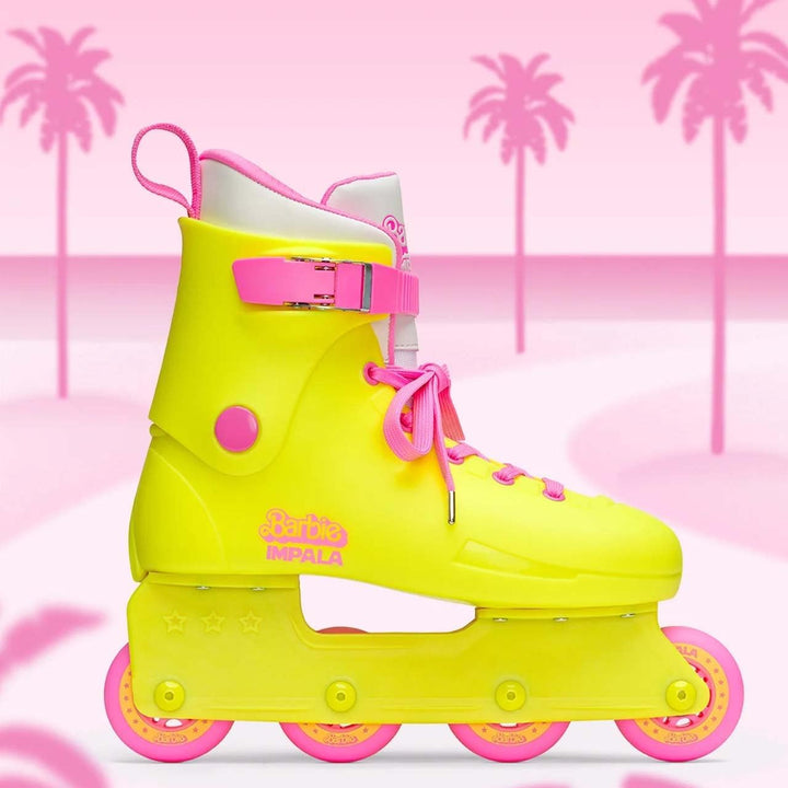 IMPALA Skate - Inline-Skates Size - UK 2 (EU 34) Barbie Bright Yellow, Size - UK 2 (EU 34) Barbie Br