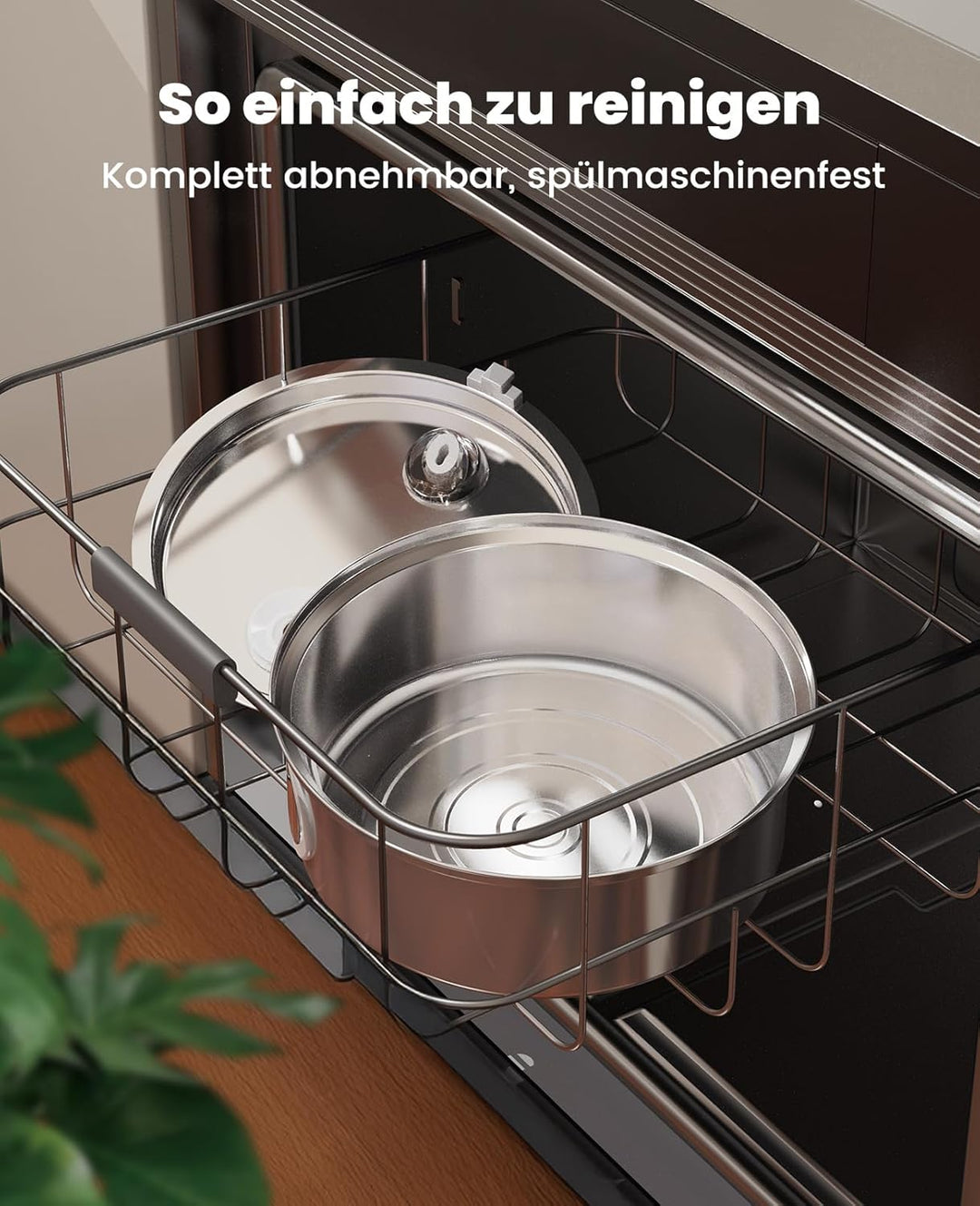 oneisall 7L Trinkbrunnen für Hunde, Katzenbrunnen für Katzen, Edelstahl Hundebrunnen mit LED-Licht,