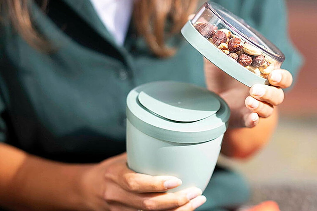 Mepal - Lunchpot Duo Pack – Gross &amp; Klein – praktischer Müslibecher, Joghurtbecher, To go Becher – G