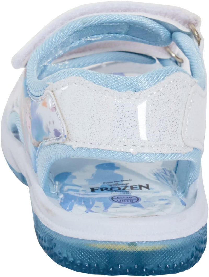 Disney Frozen 2 Mädchen Leuchtende Sportsandalen Kinder Elsa Anna Verstellbare Offene Sommerschuhe m