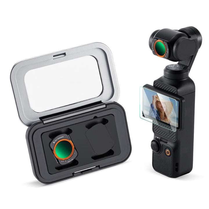 K&F CONCEPT magnetisches ND Filter, kompatibel mit DJI Osmo Pocket 3, Variabler ND Filter ND2-ND32,