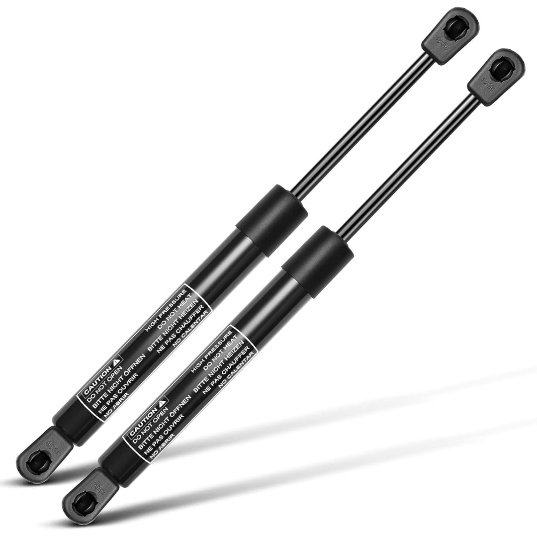 Frankberg 2x Universal Gasfeder Gasdruckdämpfer Gasdruckfeder Dämpfer 490N 280MM 95MM Schwarz