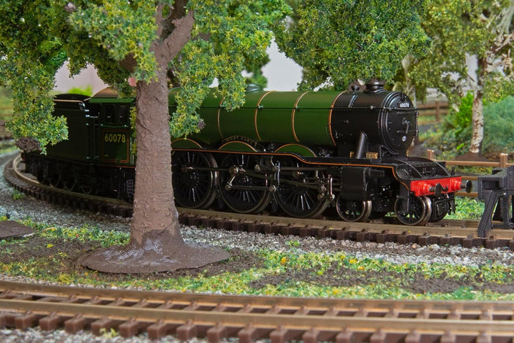 Hornby TT:120 Modelleisenbahn TT3005M BR Klasse A3 4-6-2 60078 „Night Hawk“ – Lokomotiven der 4. Ära