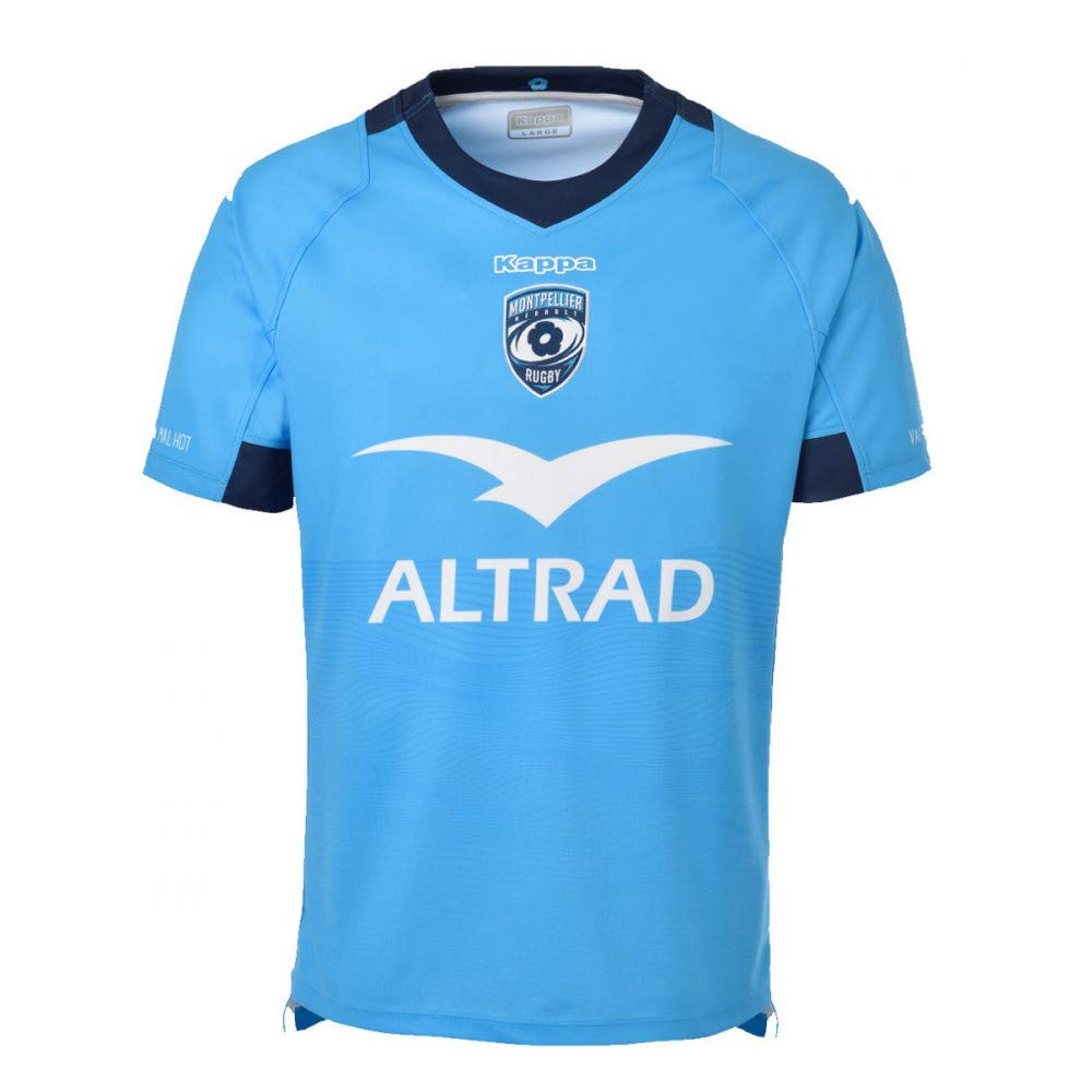 Kappa Herren Kombat Home Mhr Spielshirt XXL Himmelblau/Blau, XXL Himmelblau/Blau