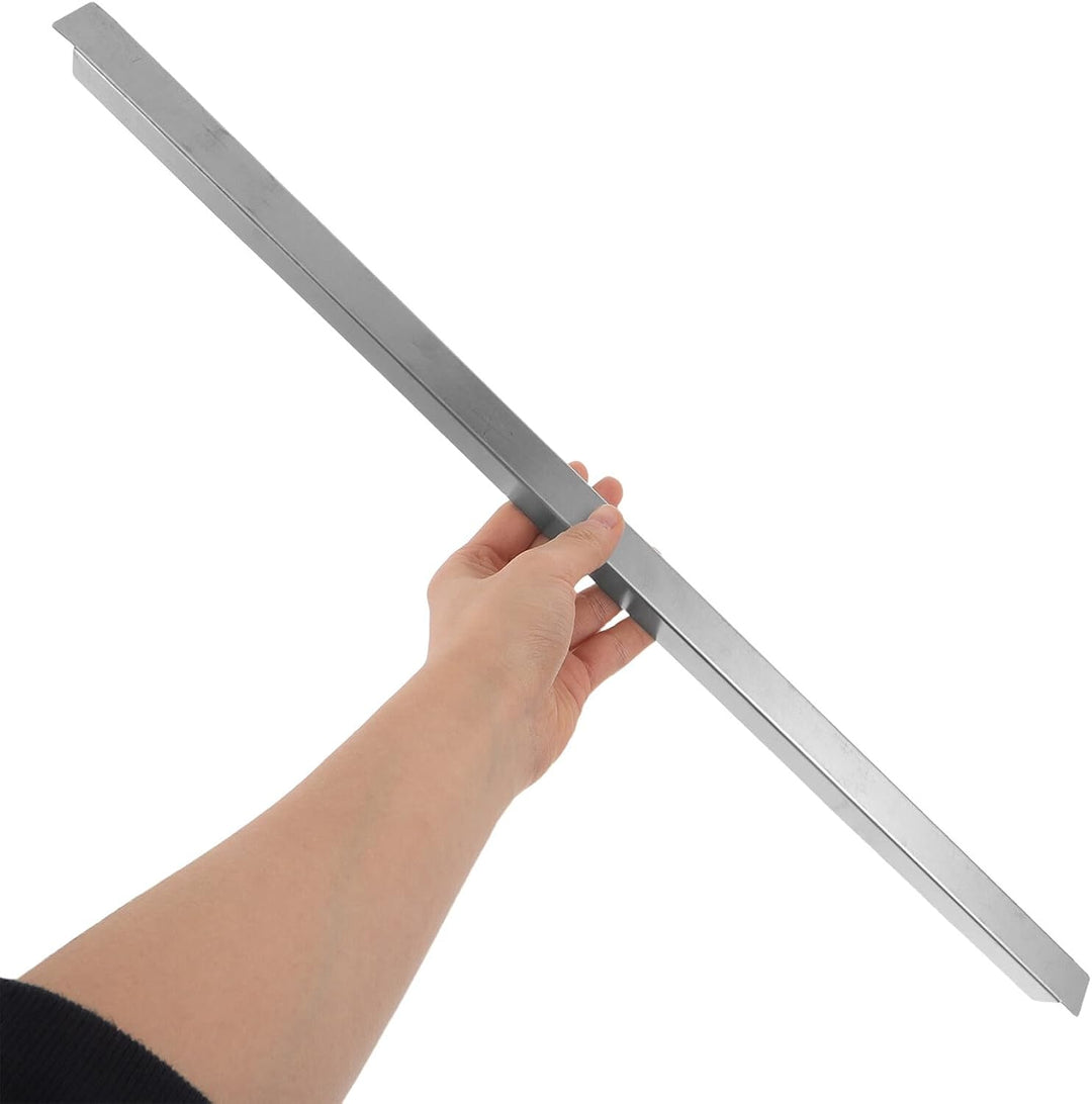 Operitacx 2 Stück Edelstahl Trennstangen 32cm Lang für Gewerbliche Lebensmittelbehälter Rostfrei und