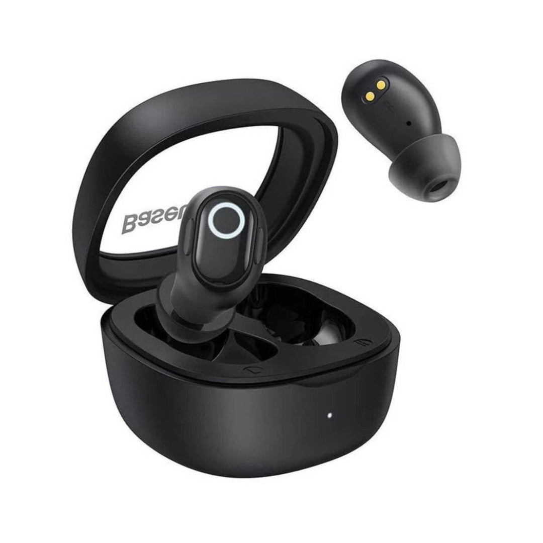 Bezdrátová sluchátka Baseus Bowie WM02 TWS, Bluetooth 5.0 (černá) OS