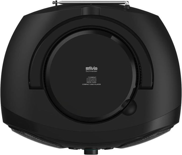 Silva Schneider MPC 25.4 USB – Tragbarer CD-Player mit UKW-Radio, USB für MP3, AUX & Kopfhöreranschl