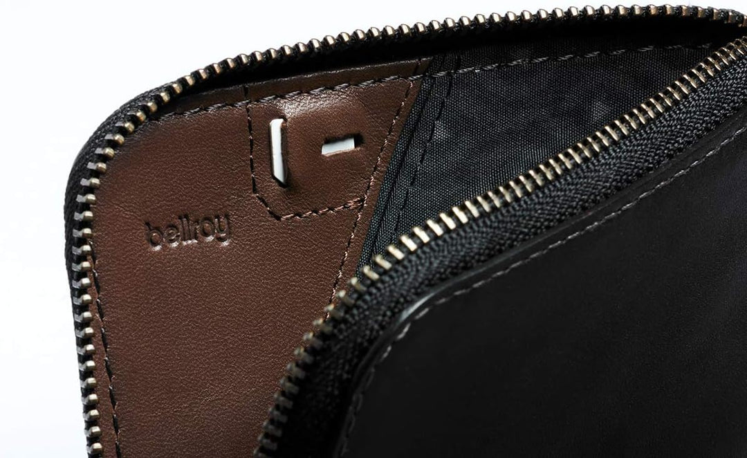 Bellroy Herren Leder Geldbörse und Karten Etui Card Pocket Schwarz, Schwarz