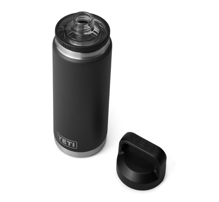 YETI Rambler Flasche Mit Chug-Verschluss, Black, 26 oz (769 ml), Black