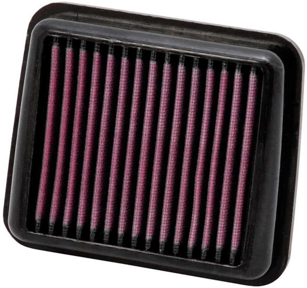 K&N YA-1306 Motorrad Luftfilter, Rot