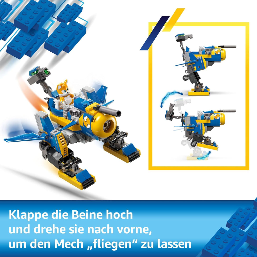 LEGO Sonic The Hedgehog Cyclone vs. Metal Sonic - Spielzeug Mechs zum Sammeln mit 2 Videospiel Minif