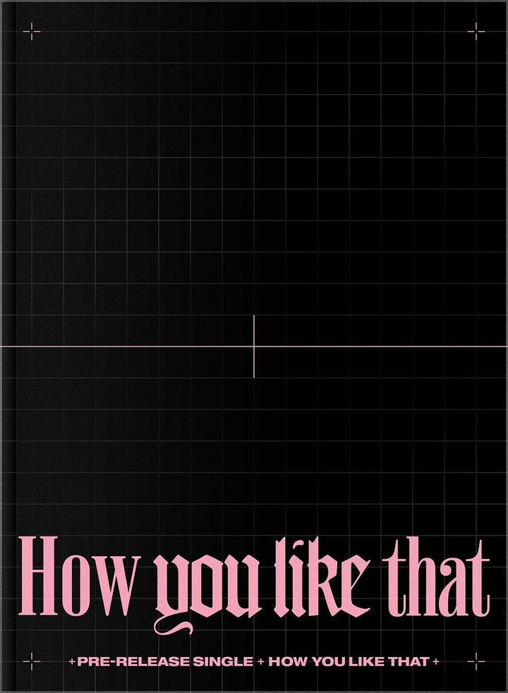 Blackpink – How You Like That (Special Edition) Album + Folded Poster + Hologram Photocard Set