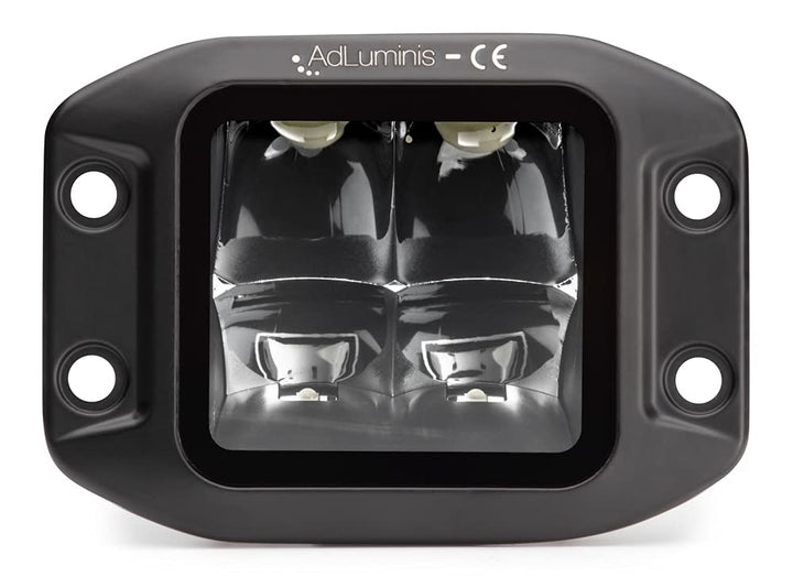 AdLuminis Blackline LED Arbeitsscheinwerfer Einbau 45 Watt 3150 Lumen, Spot, Zusatzscheinwerfer, Arb