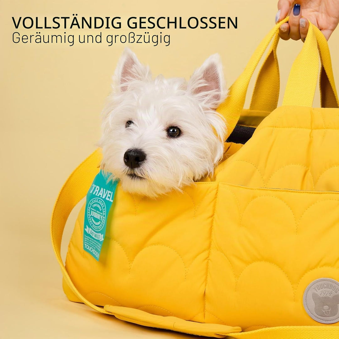 Macaron Cloud Haustiertragetasche für kleine Hunde und Katzen, leichte, tragbare Schulter- und Umhän
