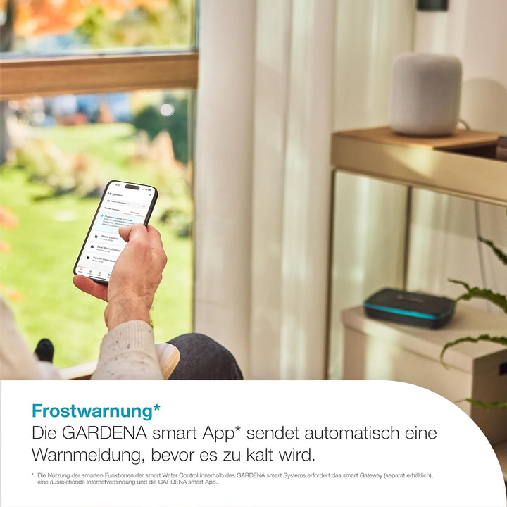 Gardena smart Water Control Bewässerungssteuerung; smart: Datengesteuerte Bewässerung*, Smart Home I