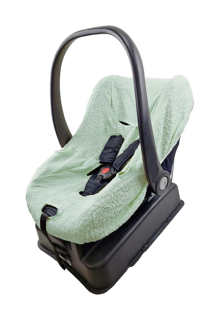 Bubabù Babyschale aus Frottee grün, grün