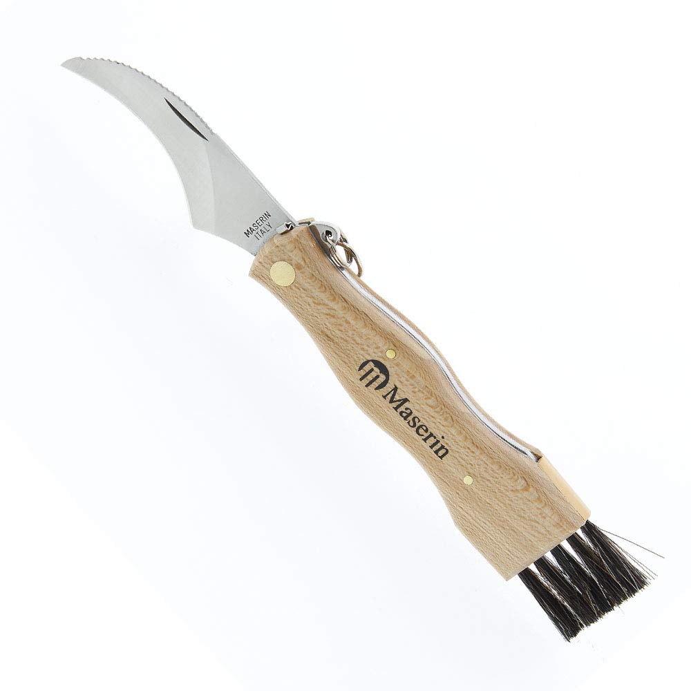 Maserin 800 FA Pilzmesser, Braun (Holz), Griff 11 cm