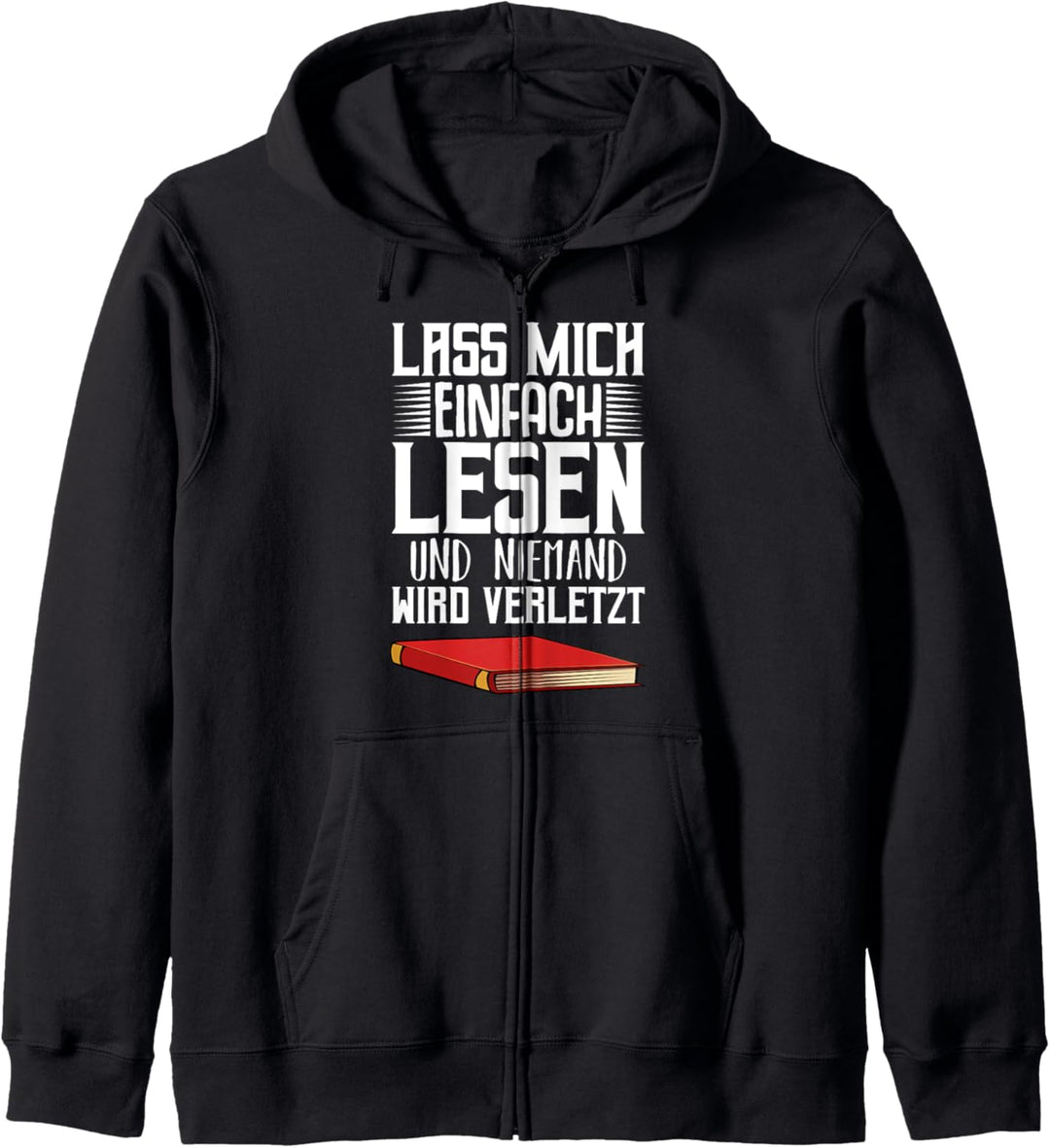 Lass Mich Einfach Lesen Leseratte Bücherwurm Literatur Buch Kapuzenjacke