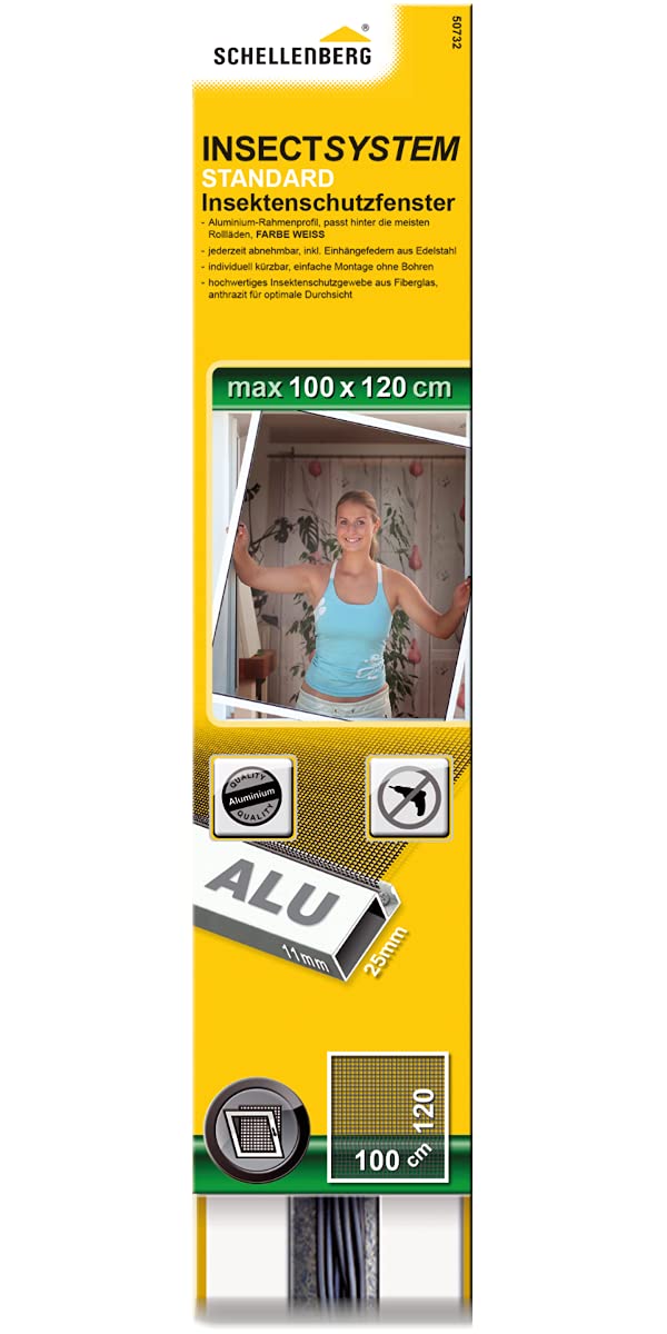 Schellenberg 50732 IS-Fenster 100 x 120 cm weiss