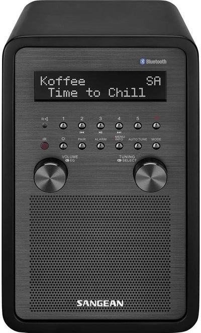 Sangean DDR-60BT Digitalradio (DAB+, UKW-RDS, Bluetooth, AUX-In, Lautsprecheranschluss)