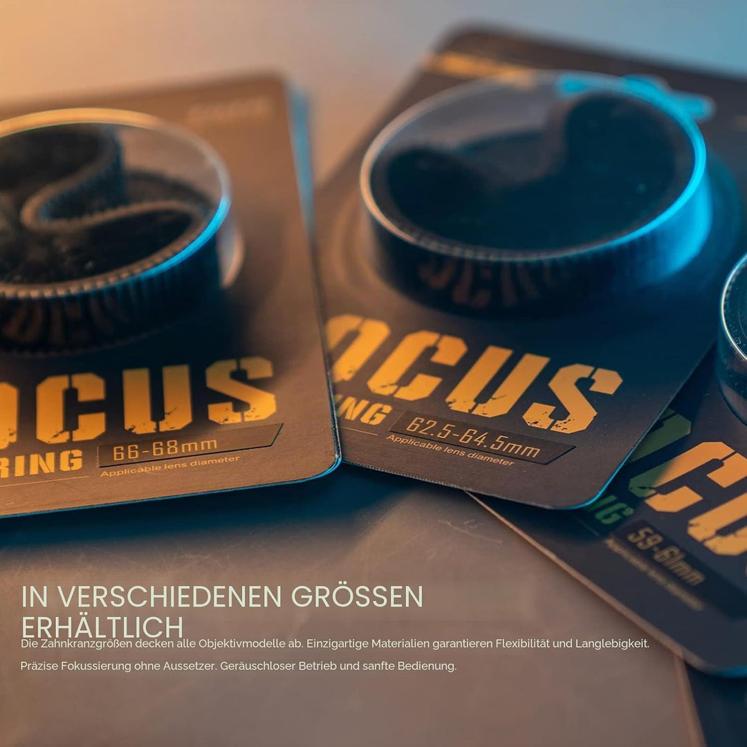 Tilta Seamless Focus Gear Ring (8 Stück), 360° Seamless Rotation Silent für Tilta Mini Follow Focus