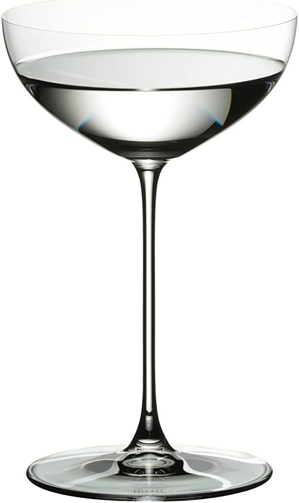 Riedel 6449/09 Veritas Martiniglas, Kristallglas, 8.5 Fluid_Ounces, farblos Moscato/Coupe/Martini, M