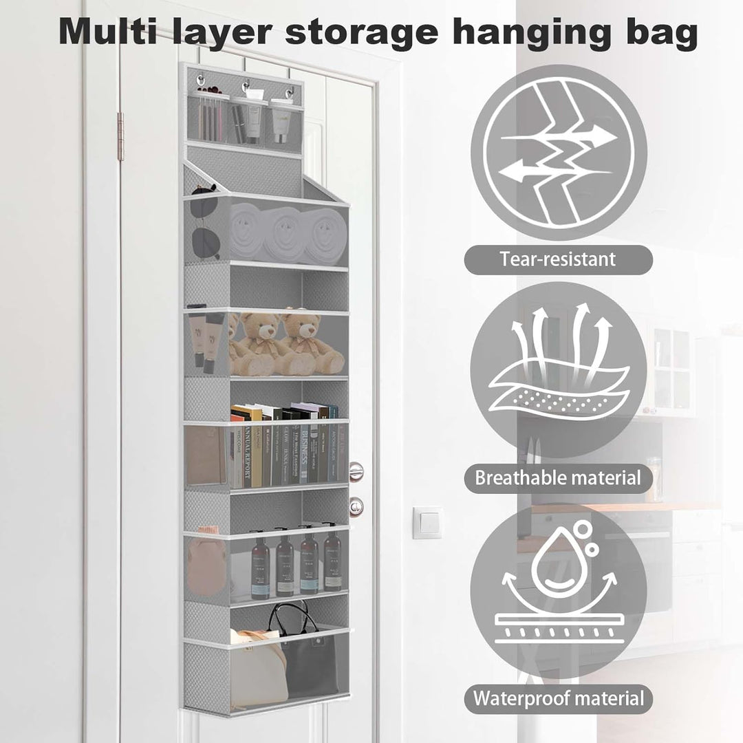Hängeorganizer, Hinter der Tür Hängenden Speicherorganisator, mit 5 Taschen, Regal Organizer bei Gro