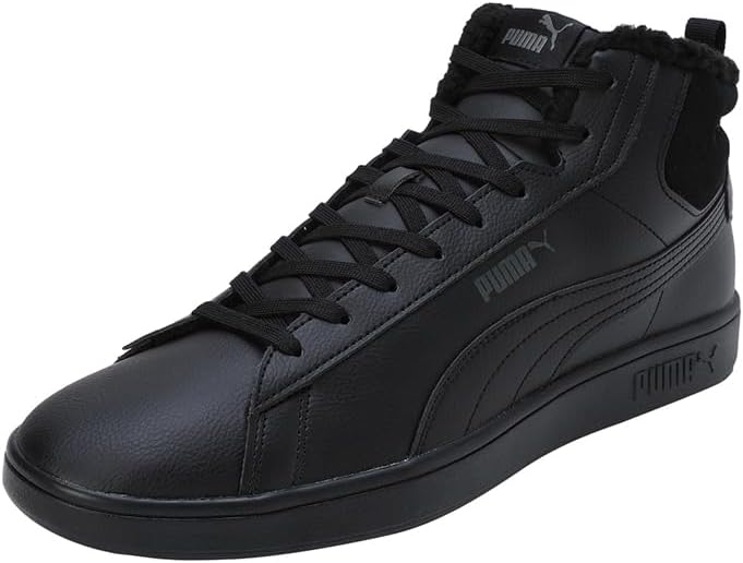 PUMA Herren Smash 3.0 Mid WTR Sneaker 45 EU Black Shadow Gray, 45 EU Black Shadow Gray