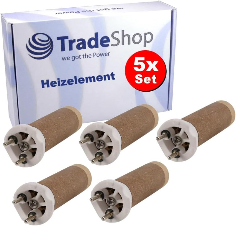 5x Trade-Shop Heizelement kompatibel mit Leister Triac AT, Triac ST, Triac BT ersetzt 103.596 / Heis