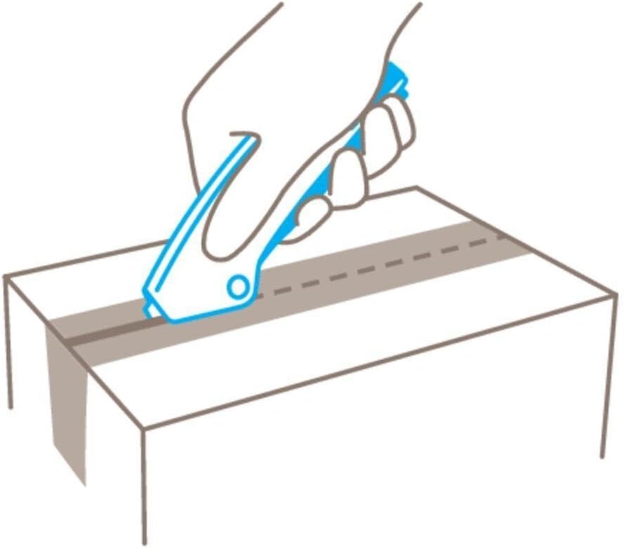 MARTOR Sicherheitsmesser mit Klingeneinzug, Keramikklinge, SECUNORM MIZAR, Profi Cuttermesser, Leich