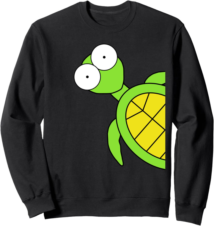 Witzige Comic Schildkröte - Für Jungs, Mädchen und Kinder Sweatshirt