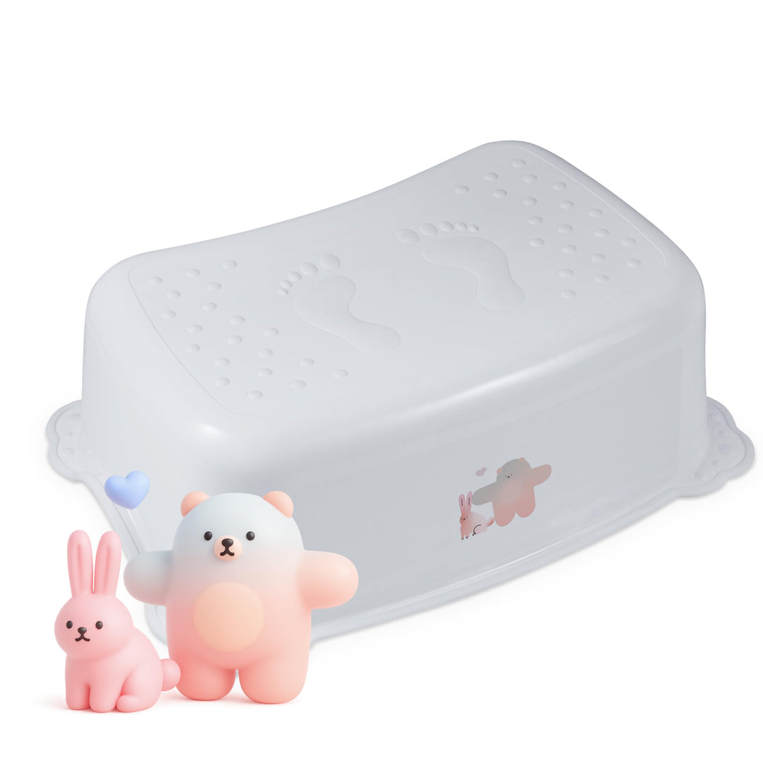 Hylat Baby Kinder Tritthocker – Stabiler Toilettenhocker - Fusshocker – Gummiert & Leicht – Hocker f