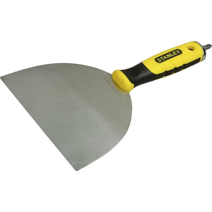 Stanley Fugenspachtel (mit PH2-Bit, 150 mm Klingenlänge, Griffaussparung, konisches Blatt aus rostfr