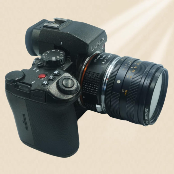 PHOLSY Objektivadapter LR auf L Mount Adapter Kompatibel mit Leica R Objektiv auf L Mount Kameragehä